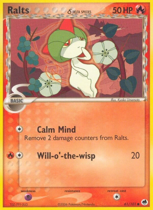 Image for Ralts (Delta Species) (61/101) (DF) - Pokemon