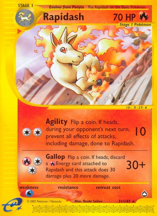 Image for Rapidash (031/147) (AQ) - Pokemon