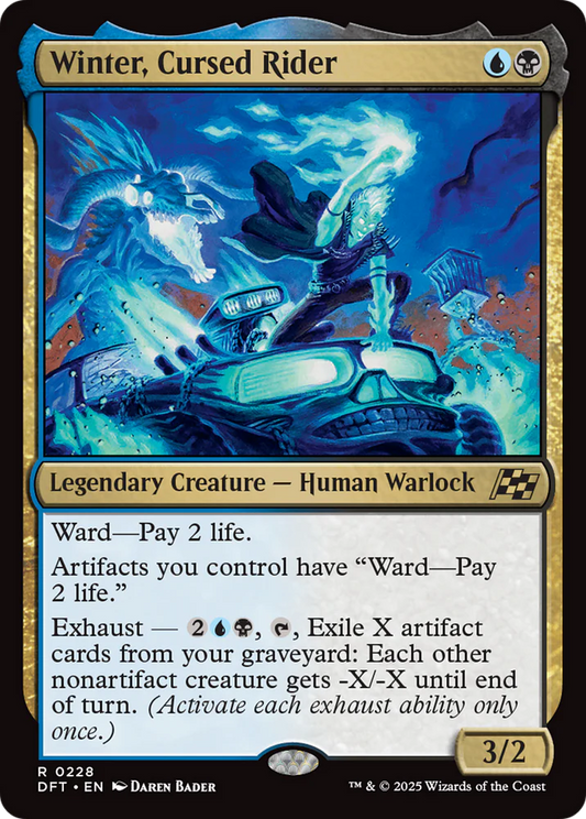 Winter, Cursed Rider - Aetherdrift (DFT)