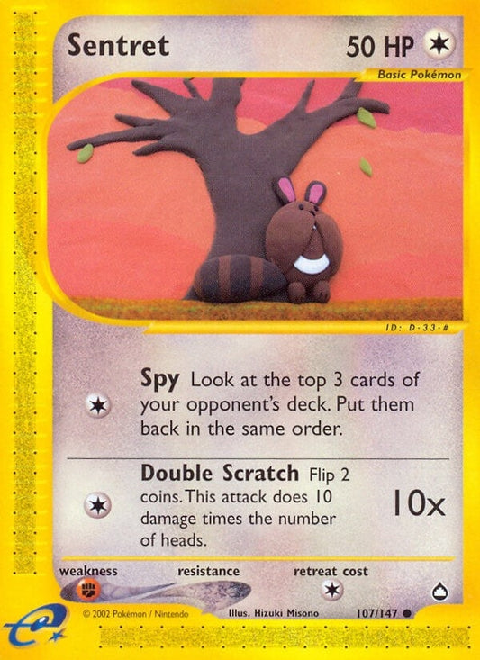Image for Sentret (107/147) (AQ) - Pokemon
