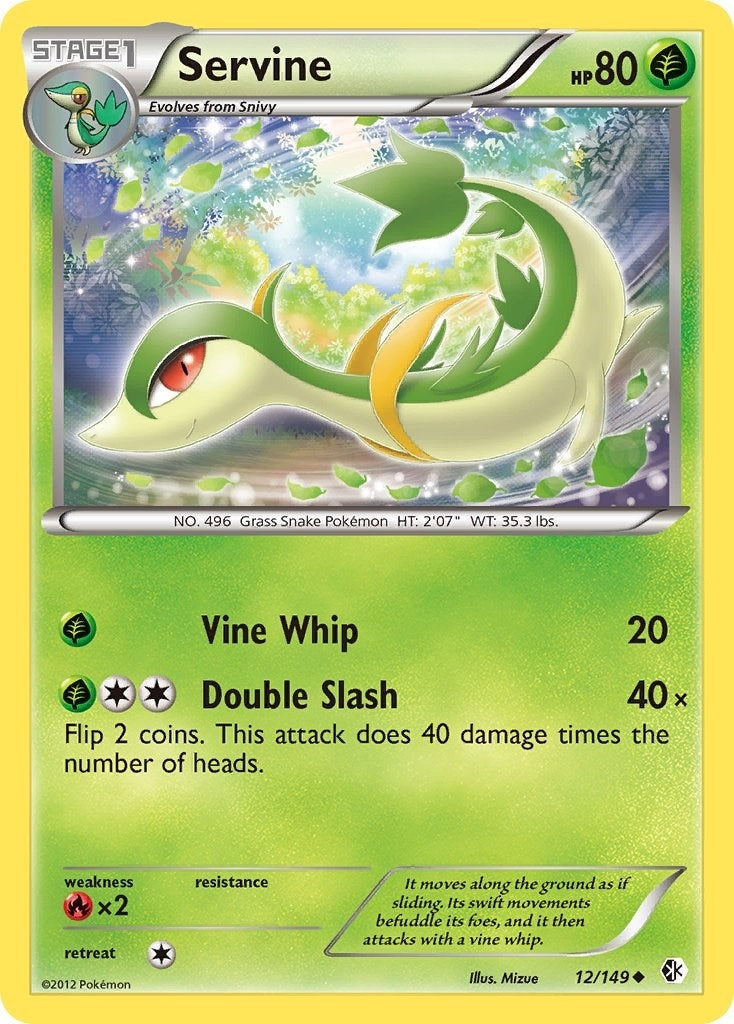 Image for Servine (12/149) (BCR) - Pokemon