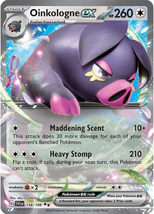 Oinkologne ex - 158/198 - SV01: Scarlet & Violet Base Set (SV1)