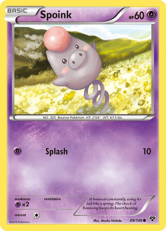 Image for Spoink (49/146) (XY) - Pokemon