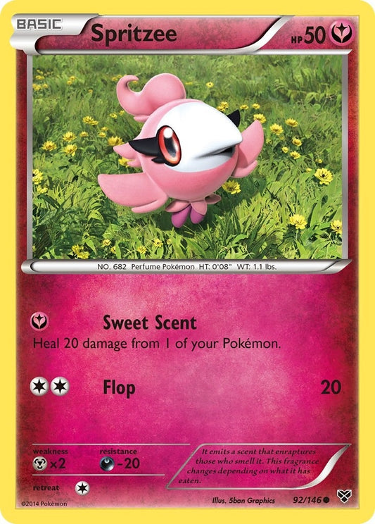 Image for Spritzee (92/146) (XY) - Pokemon