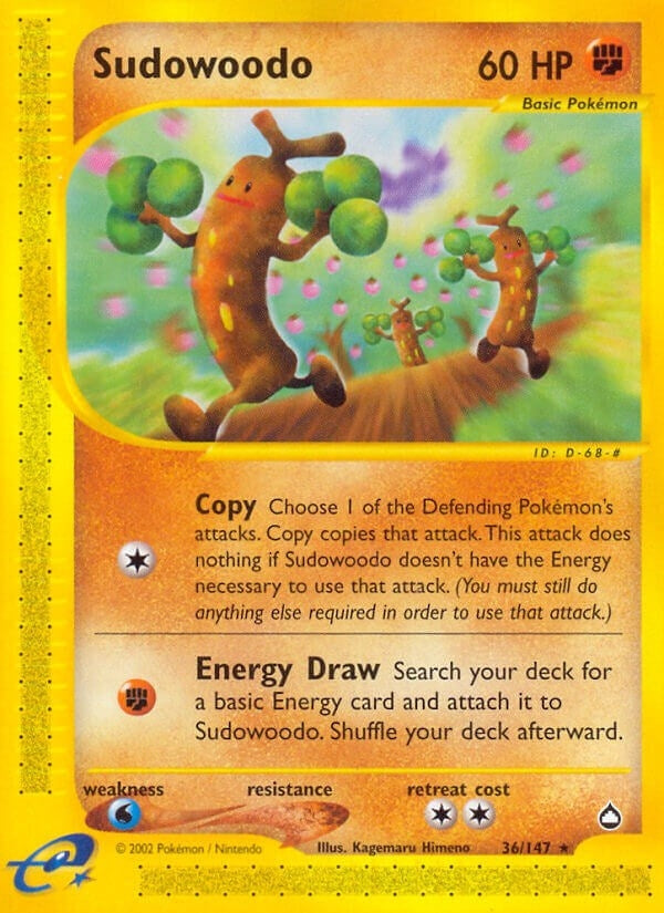 Image for Sudowoodo (036/147) (AQ) - Pokemon