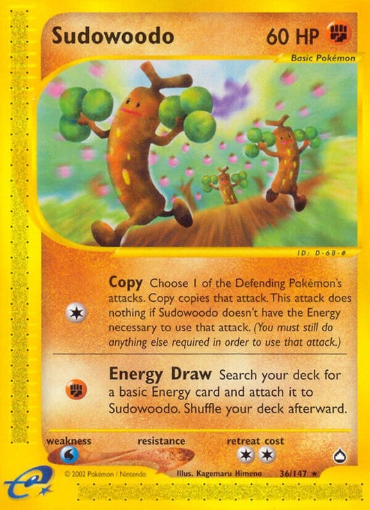 Image for Sudowoodo (036/147) (AQ) - Pokemon