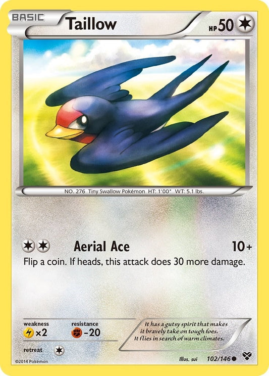 Image for Taillow (102/146) (XY) - Pokemon