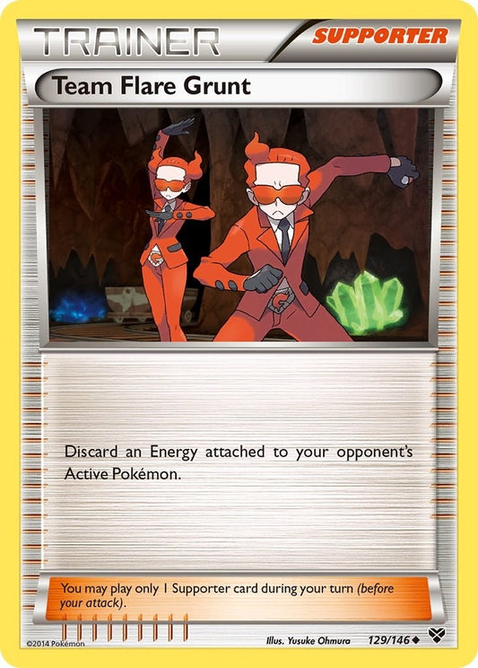 Image for Team Flare Grunt (129/146) (XY) - Pokemon