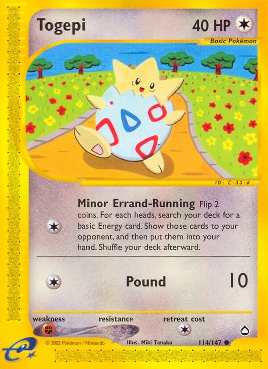 Image for Togepi (114/147) (AQ) - Pokemon