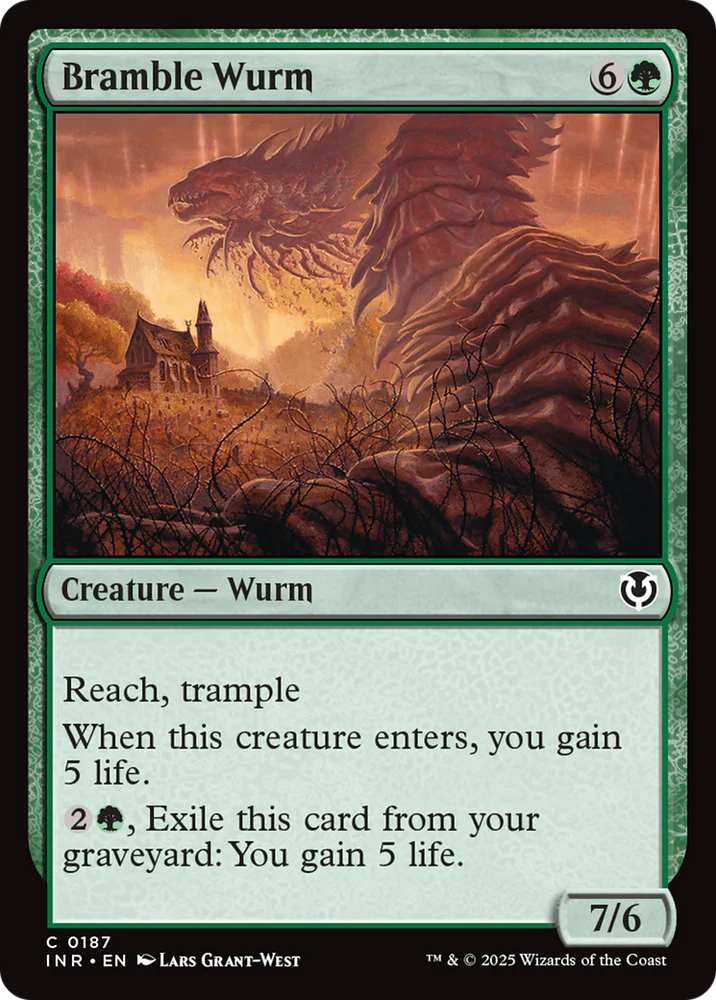 Bramble Wurm - Innistrad Remastered (INR)