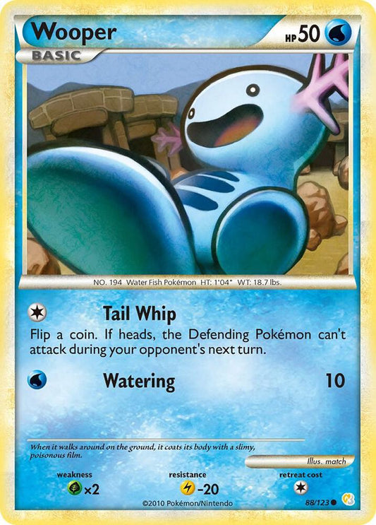 Wooper - HeartGold SoulSilver (HS)