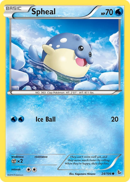 Image for Spheal (24/106) (FLF) - Pokemon
