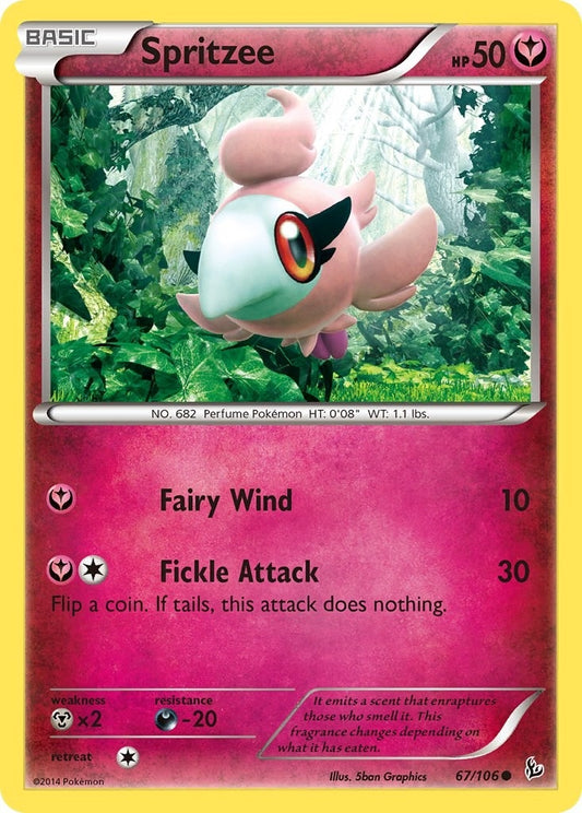 Image for Spritzee (67/106) (FLF) - Pokemon