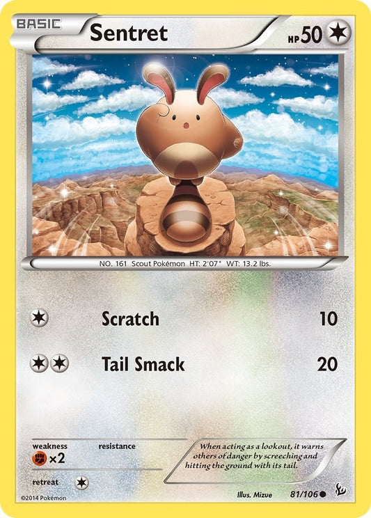Image for Sentret (81/106) (FLF) - Pokemon