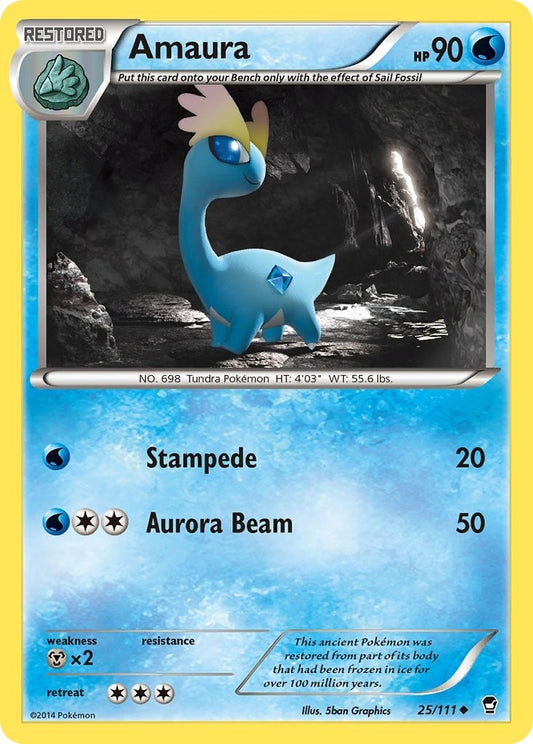 Image for Amaura (25/111) (FFI) - Pokemon