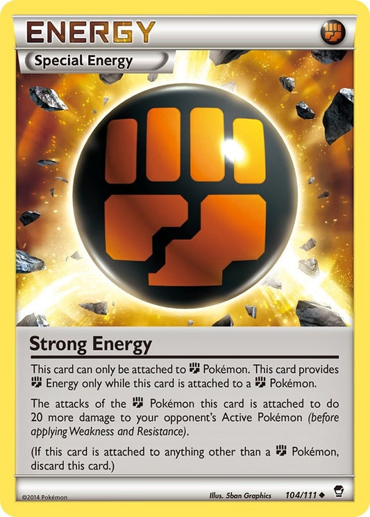 Image for Strong Energy (104/111) (FFI) - Pokemon