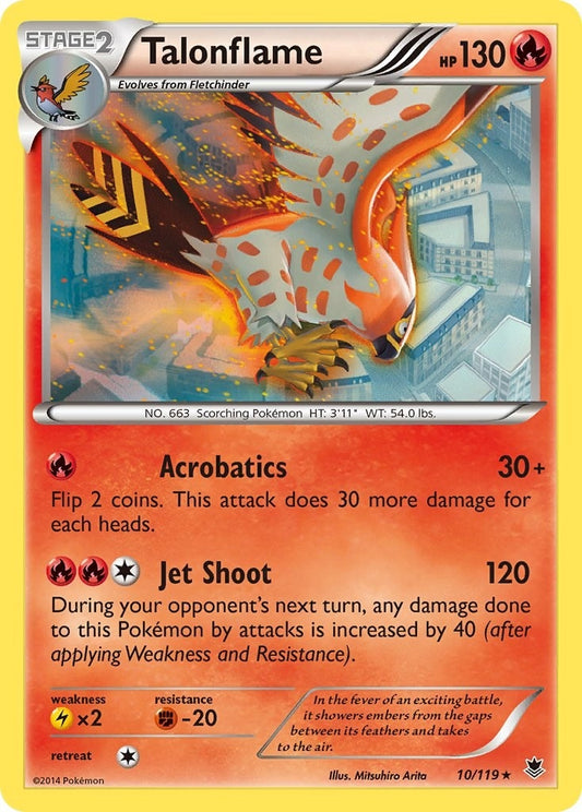 Image for Talonflame (10/119) (PHF) - Pokemon
