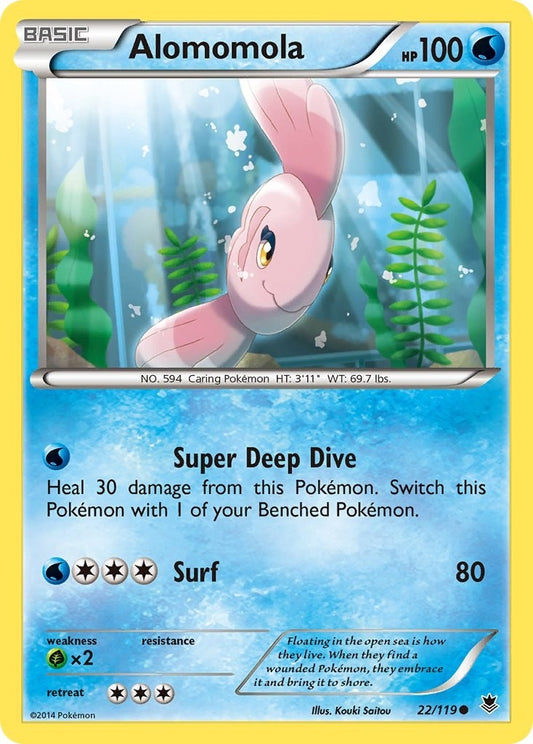 Image for Alomomola (22/119) (PHF) - Pokemon