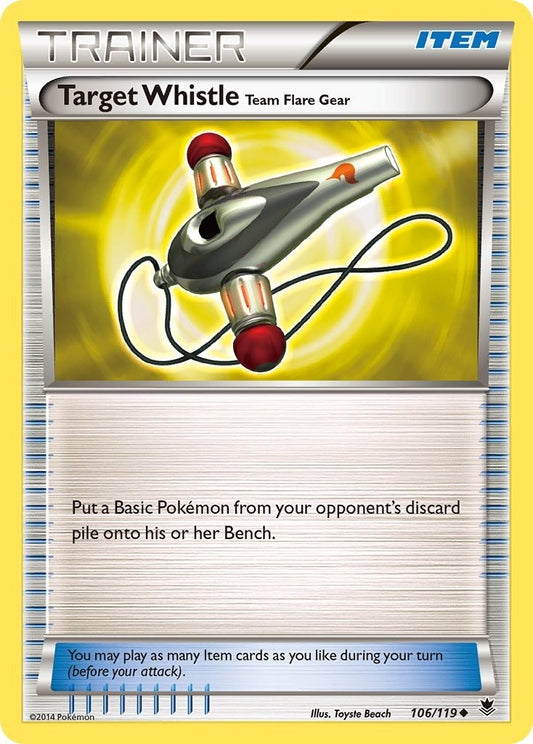 Image for Target Whistle (106/119) (PHF) - Pokemon