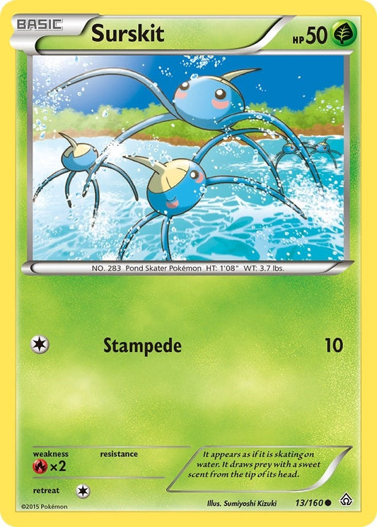 Image for Surskit (13/160) (PRC) - Pokemon