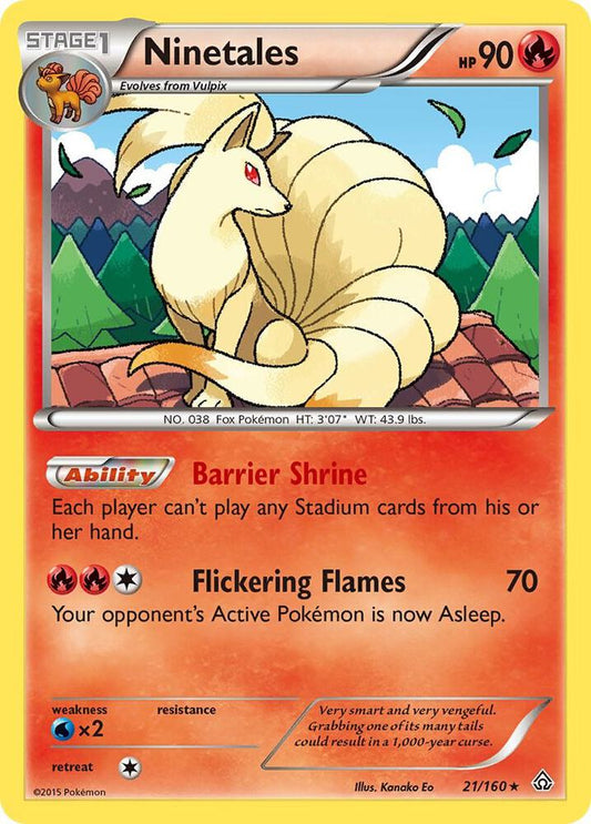 Ninetales - XY - Primal Clash (PRC)