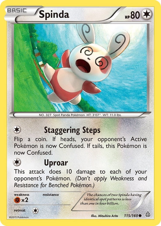 Image for Spinda (115/160) (PRC) - Pokemon