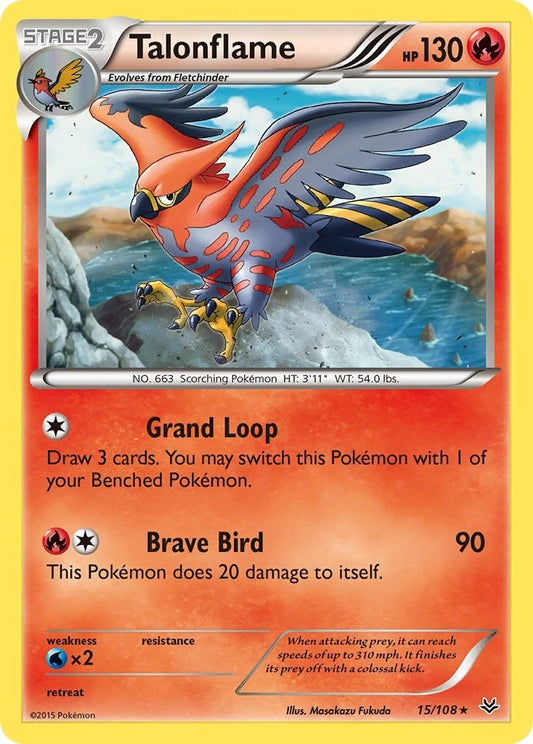 Image for Talonflame (15/108) (ROS) - Pokemon