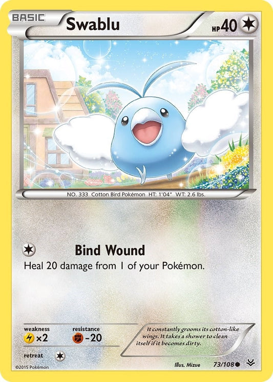 Image for Swablu (73/108) (ROS) - Pokemon