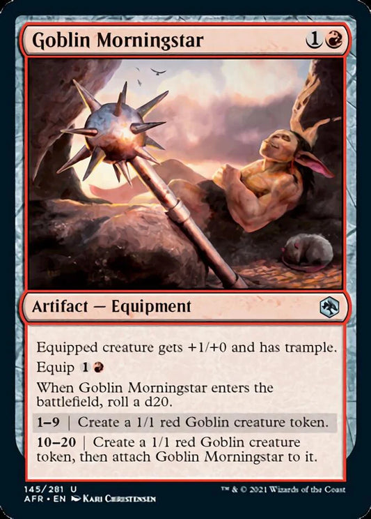 Goblin Morningstar - Adventures in the Forgotten Realms (AFR)