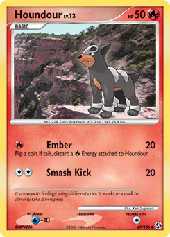 Houndour - Great Encounters (GE)