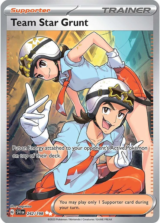Team Star Grunt - 242/198 - SV01: Scarlet & Violet Base Set (SV1)