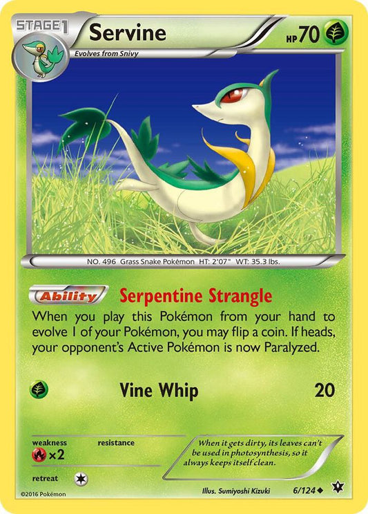 Servine - XY - Fates Collide (FCO)