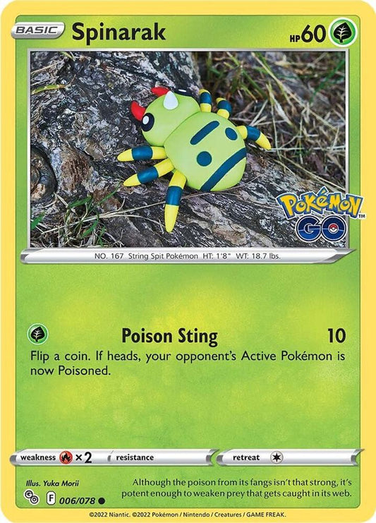 Spinarak - Pokemon GO (PGO)