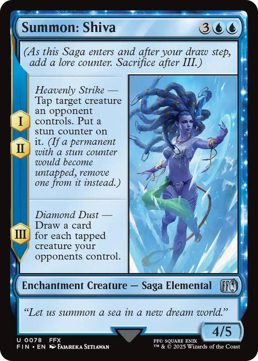 Summon: Shiva - FINAL FANTASY (FIN)
