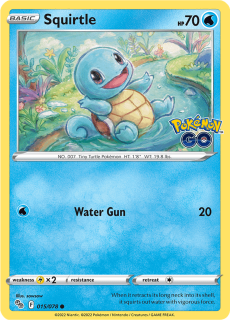 Squirtle - Pokemon GO (PGO)