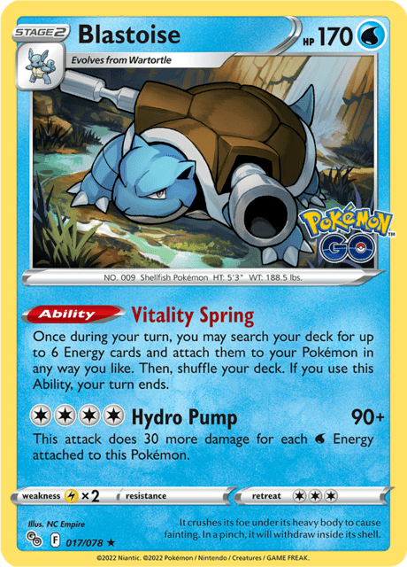 Blastoise - Pokemon GO (PGO)