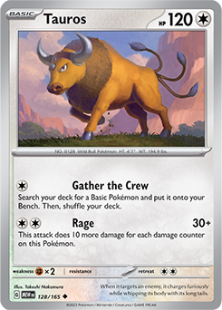 Tauros - SV: Scarlet & Violet 151 (MEW)