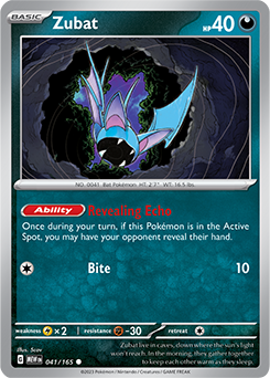 Zubat - SV: Scarlet & Violet 151 (MEW)