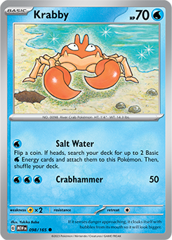 Krabby - SV: Scarlet & Violet 151 (MEW)