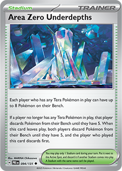 Area Zero Underdepths - SV: Prismatic Evolutions (PRE)