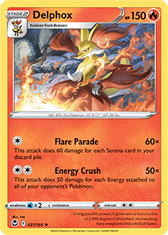 Delphox - SWSH12: Silver Tempest (SWSH12)