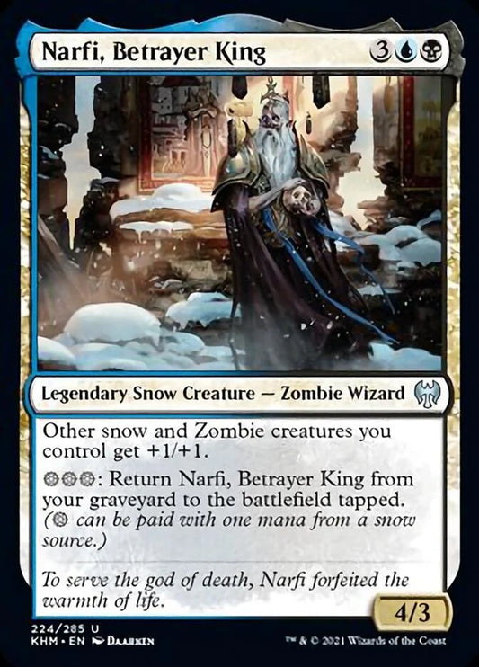 Narfi, Betrayer King - Kaldheim (KHM)