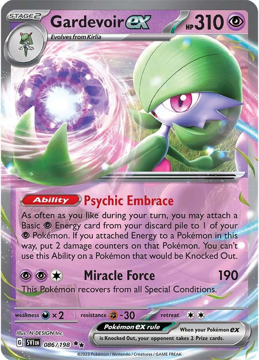 Gardevoir ex - 086/198 - SV01: Scarlet & Violet Base Set (SV1)