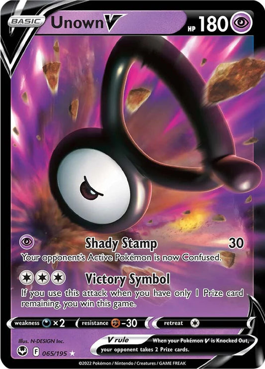 Unown V - SWSH12: Silver Tempest (SWSH12)