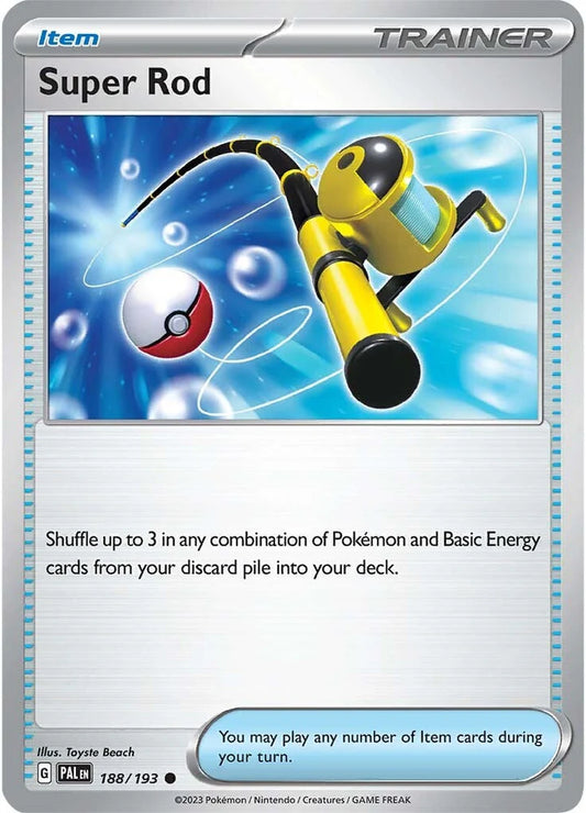 Super Rod - 188/193 - SV02: Paldea Evolved (PAL)