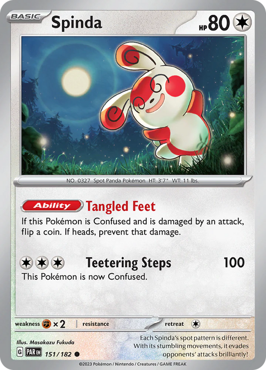 Spinda - SV04: Paradox Rift (PAR)