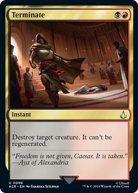 Terminate - Universes Beyond: Assassin's Creed (ACR)
