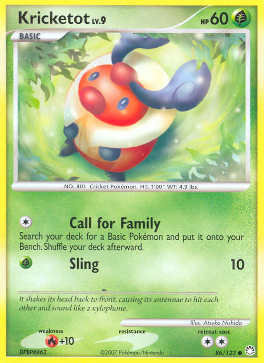 Kricketot - Mysterious Treasures (MT)
