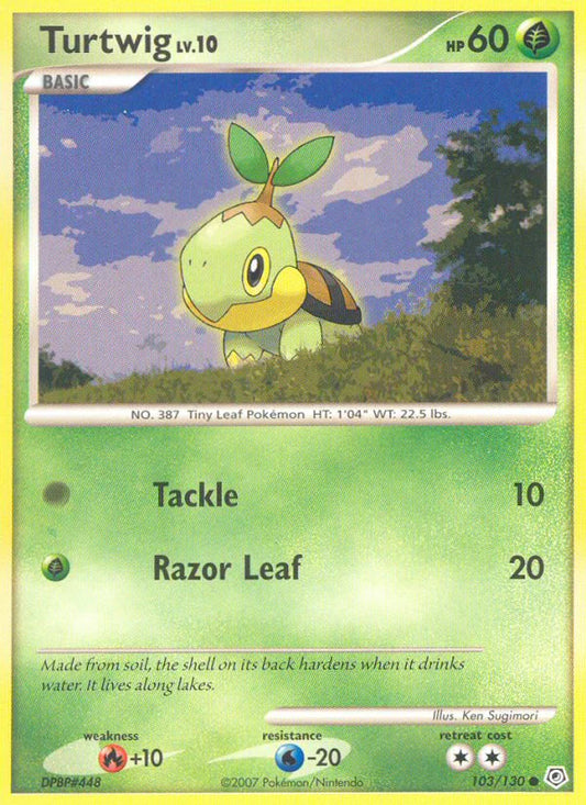Turtwig - Diamond and Pearl (DP)