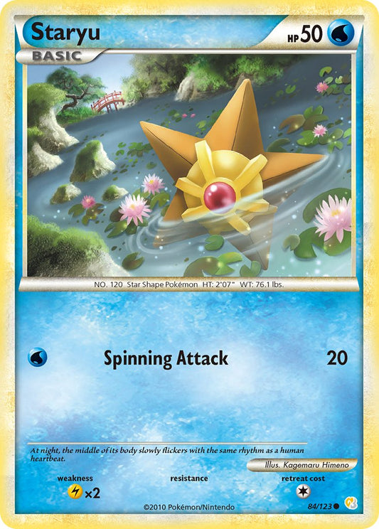 Staryu - HeartGold SoulSilver (HS)